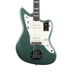 FENDER AMERICAN VINTAGE II 1966 JAZZMASTER ROSEWOOD - SHERWOOD GREEN METALLIC