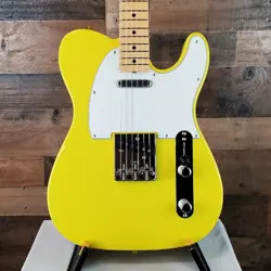 MADE IN JAPAN, FENDER LIMITED TELECASTER, MONACO YELLOW, FREE SHIP, 247
