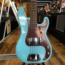 FENDER CUSTOM SHOP '63 PRECISION BASS JOURNEYMAN RELIC 2023 AGED DAPHNE BLUE
