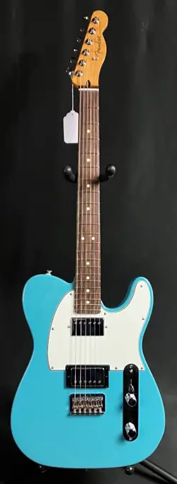 FENDER PLAYER II TELECASTER HH ELECTRIC GUITAR AQUATONE BLUE FINISH