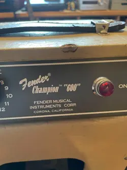 GUITAR AMPLIFIER CONFIRMED