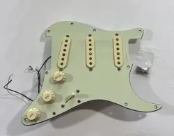 2019 FENDER PLAYER STRATOCASTER MIM LOADED 3-PLY PICKGUARD SSS MINT GREEN W/ HW