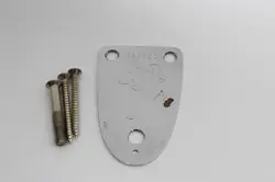 1975 VINTAGE FENDER PRECISION/TELECASTER/JAZZ BASS CHROME USA 3-BOLT NECK PLATE