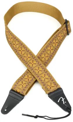 FENDER 2-INCH PASADENA WOVEN STRAP - LATTICE TAN