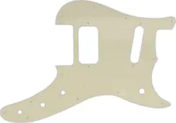 WD CUSTOM PICKGUARD FOR FENDER DUO-SONIC OFFSET HS #55 PARCHMENT 3 PLY
