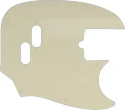 WD CUSTOM PICKGUARD FOR FENDER AMERICAN PERFORMER MUSTANG BASS #55 PARCHMENT ...