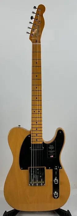 FENDER AMERICAN VINTAGE 2 '51 TELECASTER ELECTRIC GUITAR, BUTTERSCOTCH BLONDE
