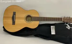 FENDER FA-15 SHORT SCALE ACOUSTIC GUITAR W/ GIG BAG