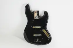 1975 VINTAGE FENDER JAZZ BASS 3-BOLT BODY ~BLACK~ USA 1970S