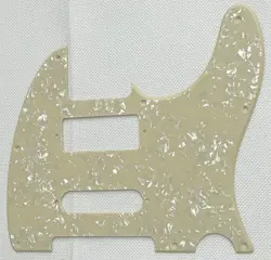 CREAM PEARL 1-PLY FOR FIT FENDER TELECASTER BRENT MASON STYLE GUITAR PICKGUARD