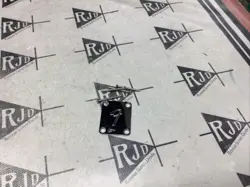 FENDER F LOGO ELECTRIC GUITAR NECK PLATE