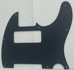 ACRYLIC BLACK FOR FENDER ESQUIRE TELECASTER 8-HOLE P90 STYLE GUITAR PICKGUARD