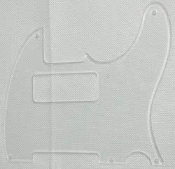 CLEAR TRANSPARENT FOR FIT FENDER ESQUIRE TELECASTER 5-HOLE P90 GUITAR PICKGUARD