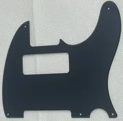 ACRYLIC BLACK FOR FENDER ESQUIRE TELECASTER 5-HOLE P90 STYLE GUITAR PICKGUARD