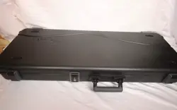 FENDER DELUXE MOLDED JAZZMASTER JAGUAR GUITAR CASE - BLACK