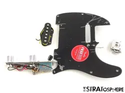 FENDER SQUIER SONIC TELE LOADED PICKGUARD TELECASTER GUITAR PREWIRED BLACK