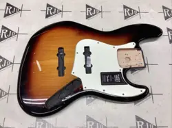 FENDER MIM PLAYER SERIES JAZZ BASS ELECTRIC GUITAR BODY 5 STRING SUNBURST