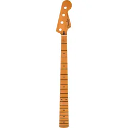 FENDER SATIN ROASTED MAPLE JAZZ BASS REPLACEMENT NECK NATURAL