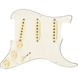 FENDER STRATOCASTER SSS CUSTOM '69 PRE-WIRED PICKGUARD WHITE/BACK/WHITE