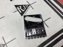 FENDER TELECASTER GUITAR BRIDGE PLATE CHROME