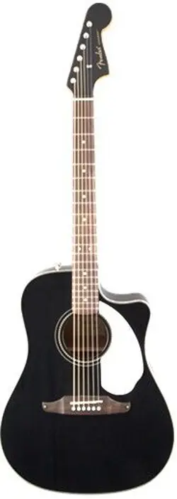 2010 FENDER SONORAN SCE DREADNAUGHT ACOUSTIC ELECTRIC GUITAR BLACK