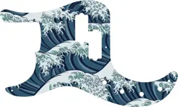 WD CUSTOM PICKGUARD FOR LEFT HAND FENDER AMERICAN ELITE PRECISION BASS #GT02 ...