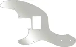 WD CUSTOM PICKGUARD FOR LEFT HAND FENDER TELECASTER BASS WITH HUMBUCKER #10 M...