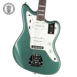 NEW FENDER AMERICAN VINTAGE II 1966 JAZZMASTER SHERWOOD GREEN METALLIC