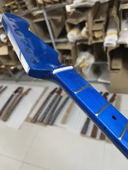 FENDER STRAT REPLACES ST BLUE 22FRETS MAPLE ELECTRIC GUITAR NECK GLOSS