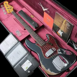 FENDER CUSTOM SHOP 1961 JAZZ BASS HEAVY RELIC MERCEDES BLUE *NX561