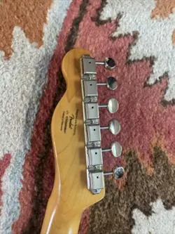 FENDER SQUIER THINLINE TELECASTER ELECTRIC GUITAR WHITE