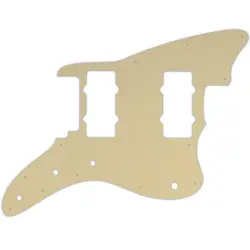 FENDER AMERICAN PERFORMER JAZZMASTER PICKGUARD CREAM BLACK CREAM