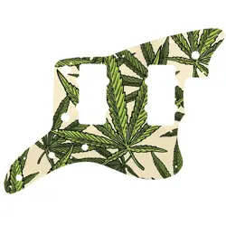 JAZZMASTER PICKGUARD CANNABIS