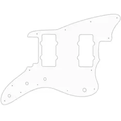 FENDER AMERICAN PERFORMER JAZZMASTER PICKGUARD WHITE