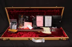 FENDER CUSTOM SHOP LTD '61 TELECASTER RELIC, AGED CANDY APPLE RED