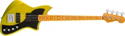 FENDER AMERICAN ULTRA II METEORA BASS GUITAR, MAPLE FB, SOLAR FLARE