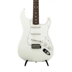 FENDER FSR COLLECTION TRADITIONAL LATE 60S STRATOCASTER GUITAR, MAPLE FB, WHITE