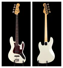 FENDER MADE IN JAPAN HERITAGE 60S JAZZ BASS 2024 (OLYMPIC WHITE)