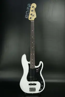 FENDER AMERICAN PERFORMER PRECISION BASS ROSEWOOD ARCTIC WHITE   SAKAE