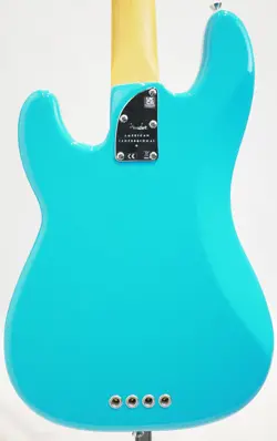 FENDER AMERICAN PROFESSIONAL II PRECISION BASS MIAMI BLUE   MAPLE
