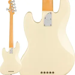 FENDER AMERICAN PROFESSIONAL II JAZZ BASS V (OLYMPIC WHITE ROSEWOOD)