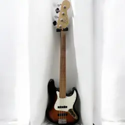 FENDER PLAYER JAZZ BASS PF 3TS FRETLESS ELECTRIC BASS ONLY, USED