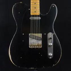 FENDER CUSTOM SHOP 1951 NOCASTER RELIC FADED BLACK BY TODD KRAUSE