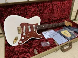 FENDER CUSTOM SHOP MBS STRATOCASTER TELECASTER 2007 WHITE BLONDE BY CHRIS