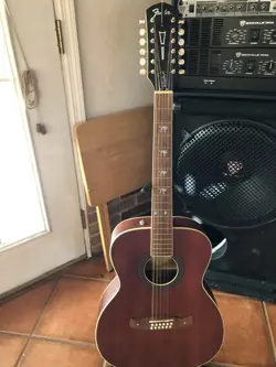 FENDER TIM ARMSTRONG 12 STRING ACOUSTIC ELECTRIC GUITAR