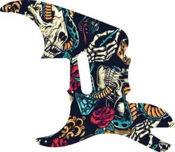 WD CUSTOM PICKGUARD FOR LEFT HAND FENDER PAWN SHOP '51 #GT03 VINTAGE FLASH TA...