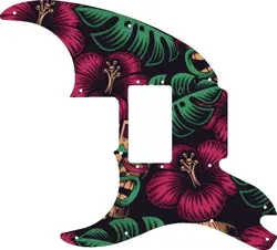 WD CUSTOM PICKGUARD FOR LEFT HAND FENDER PAWN SHOP '72 #GAL01 ALOHA TIKI GRAPHIC