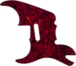 WD CUSTOM PICKGUARD FOR LEFT HAND FENDER PAWN SHOP '51 #05T TORTOISE SHELL SO...