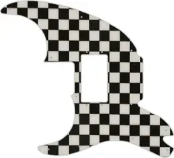 WD CUSTOM PICKGUARD FOR LEFT HAND FENDER PAWN SHOP '72 #CK01 CHECKERBOARD GRA...