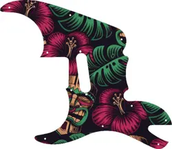 WD CUSTOM PICKGUARD FOR LEFT HAND FENDER PAWN SHOP '51 #GAL01 ALOHA TIKI GRAPHIC